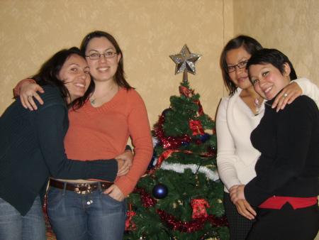 NEAR THE XMAS TREE!