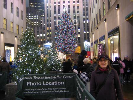 XMAS TREE AT THE ROCKEFELLER CENTER