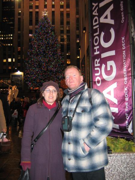 AT THE ROCKEFELLER CENTER