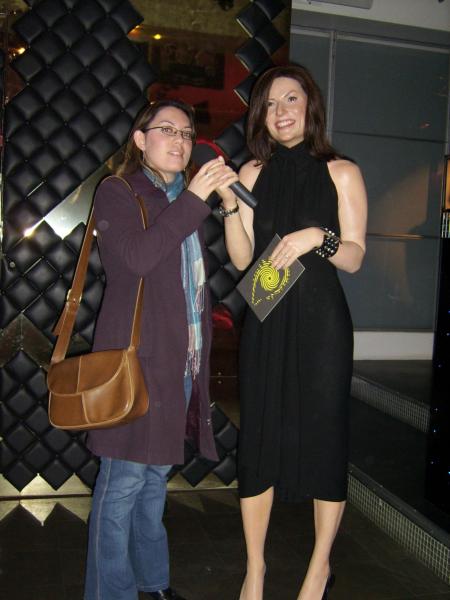 DAVINA INTERVIEWING ME ;-)
