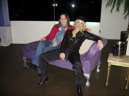 DRINKING CHAMPAGNE WITH MADONNA ;-p