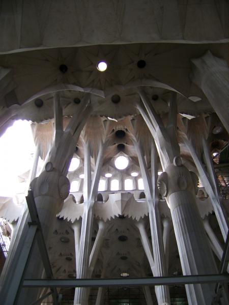 INSIDE THE SAGRADA FAMILIA