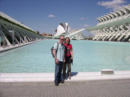 US AT THE CITY OF ARTS AND SCIENCES