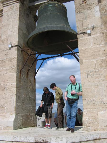 ALEX UNDER THE BELL