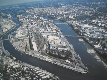 NANTES VIEW FROM THE AIR