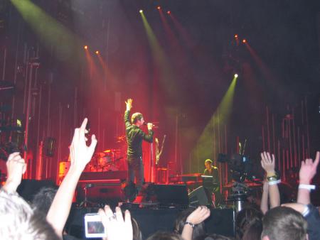 REACHING THE END OF THE GIG...