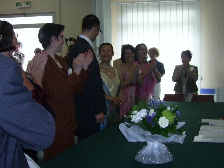 BRIDE, GROOM & WITNESSES
