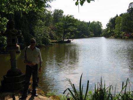ALEX IN THE JAPANESE GARDEN