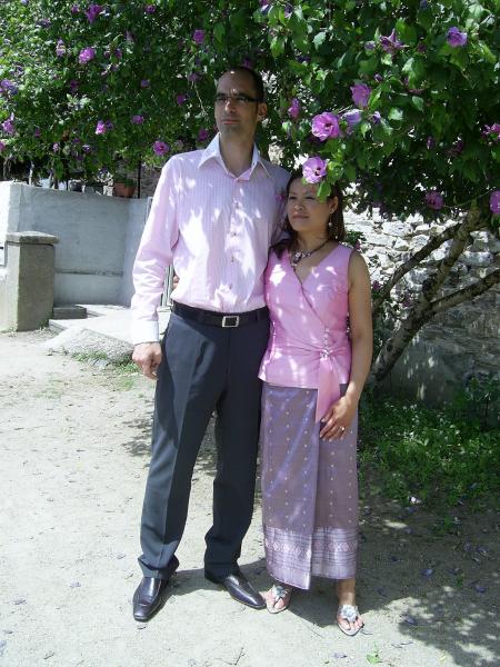 FIRST DAY AS A MARRIED COUPLE
