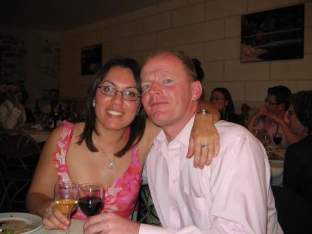 ENJOYING THE GOOD FOOD & WINE