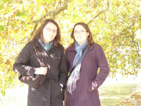 BEA & AM UNDER THE TREES
