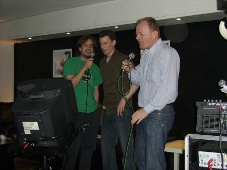 DAVE, DALE & ALEX ON STAGE