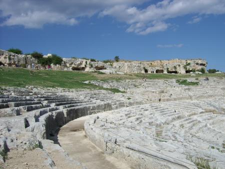 ANOTHER VIEW OF THE TEATRO GRECO