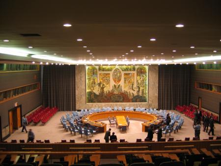 THE SECURITY COUNCIL CHAMBER