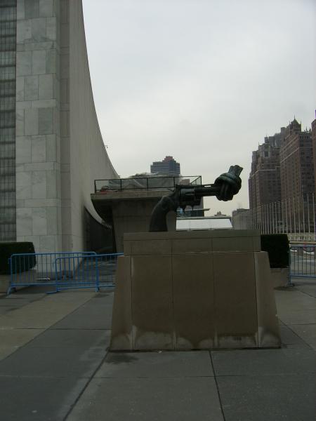 ANOTHER SYMBOL OUTSIDE THE UN