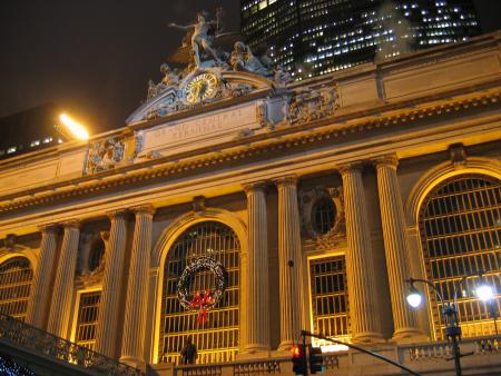 OUTSIDE THE STATION